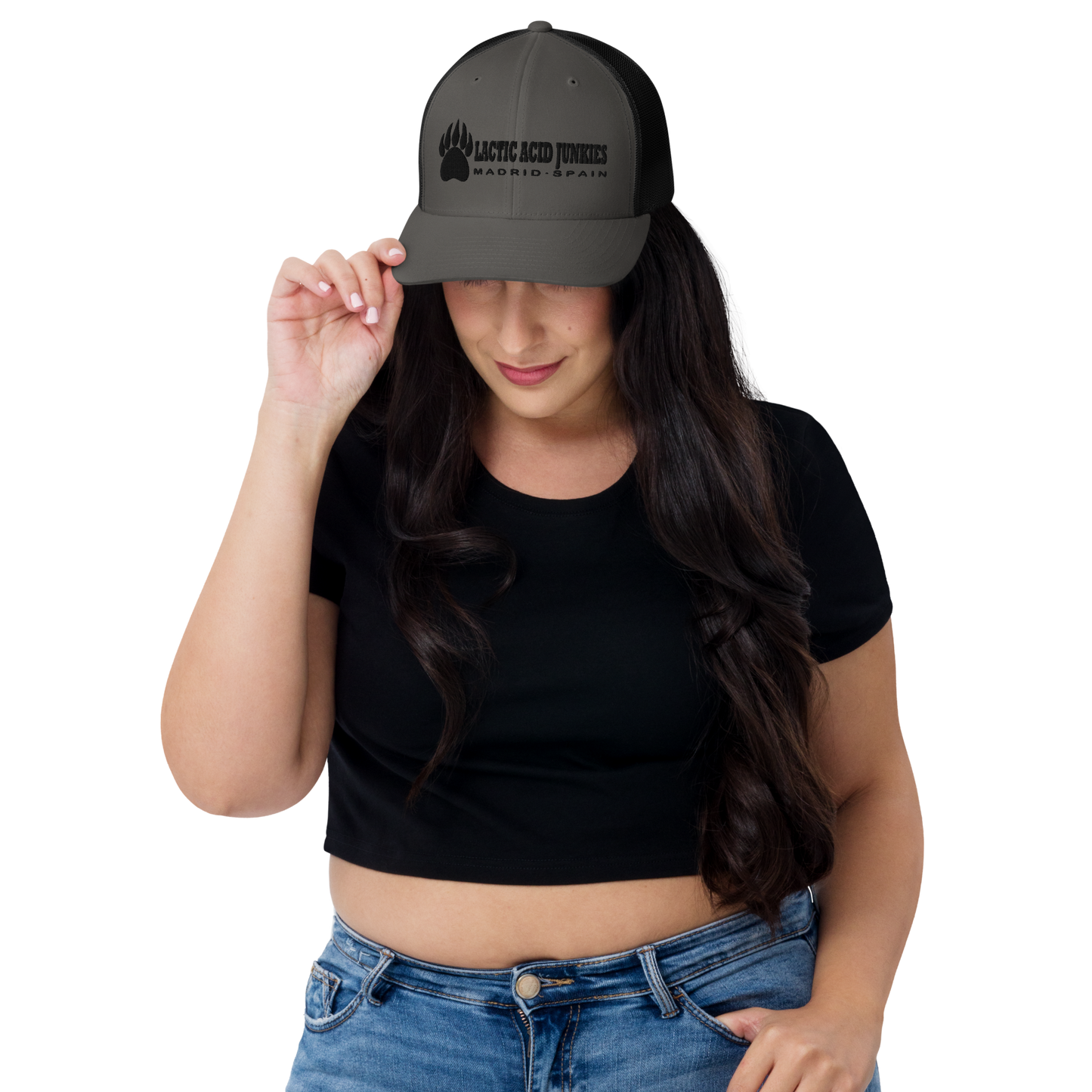 LAJ Wide Logo Trucker Cap