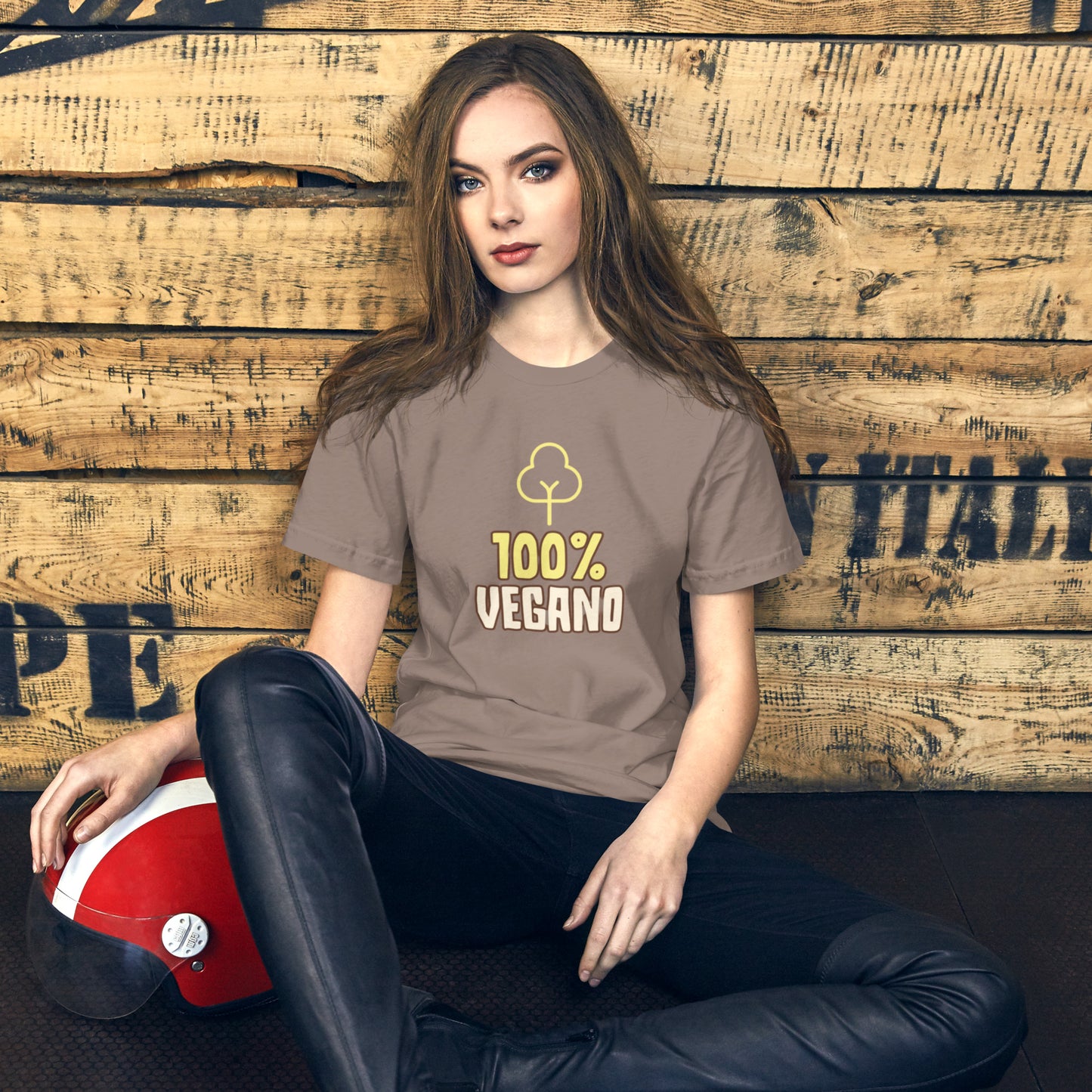 100% Vegano Unisex T-shirt