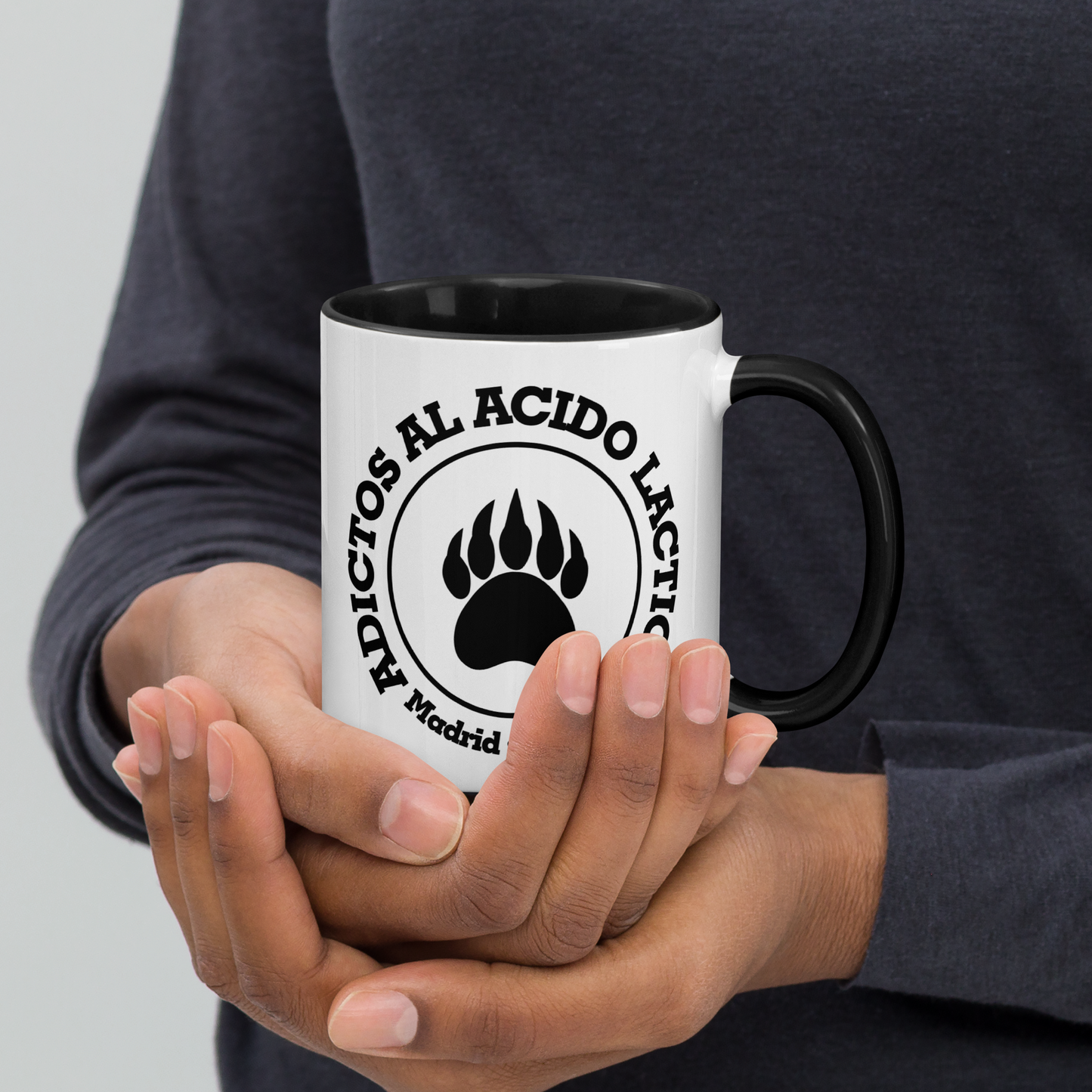 LAJ Black Logo Mug